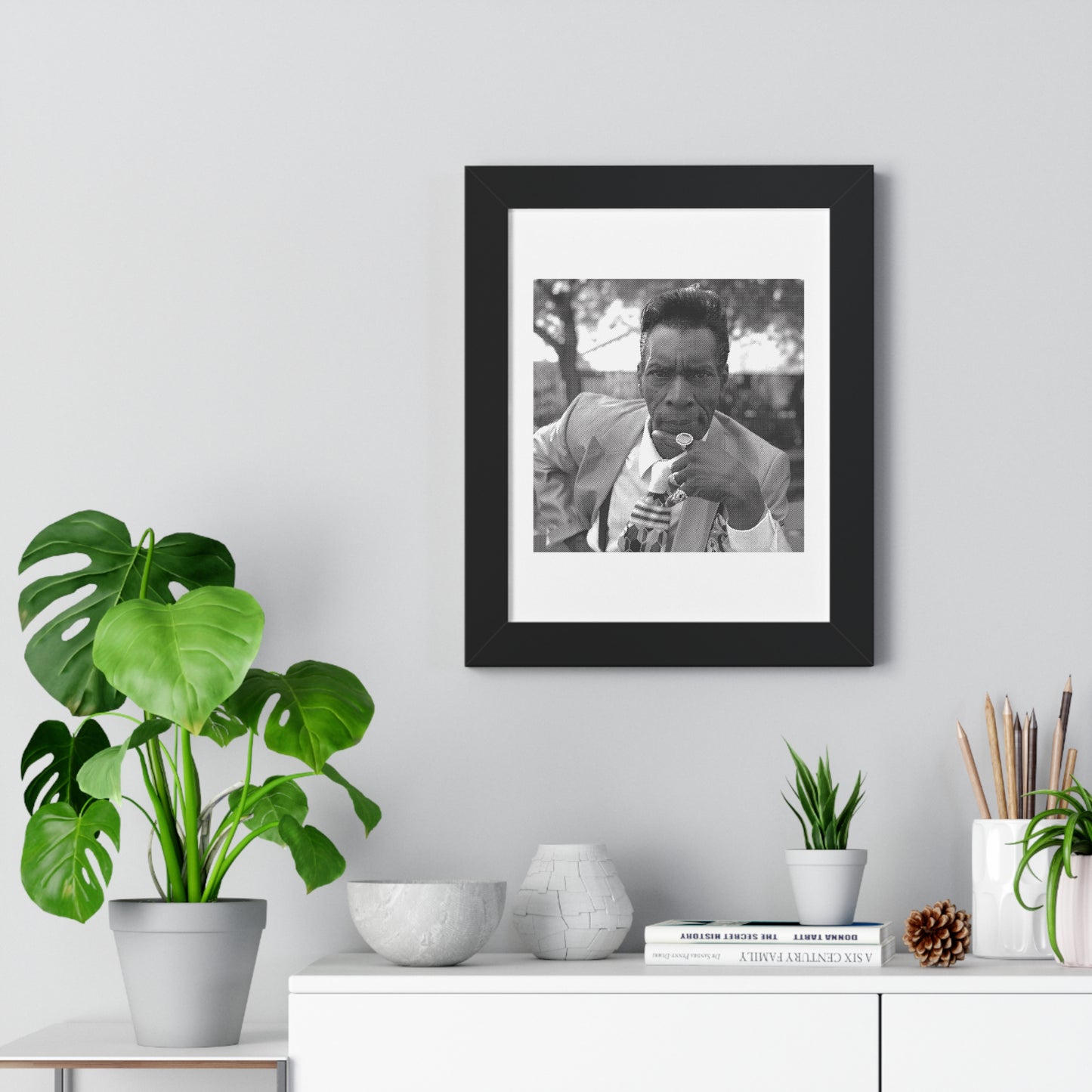 Darondo Portrait Framed Vertical Poster