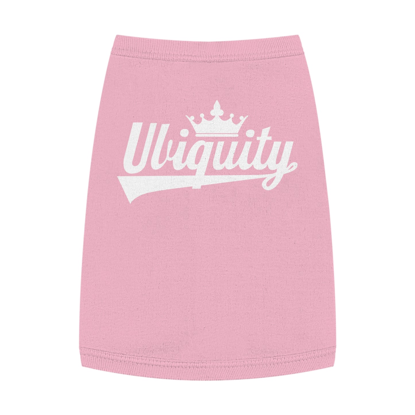 White Crown Pet Tank Top