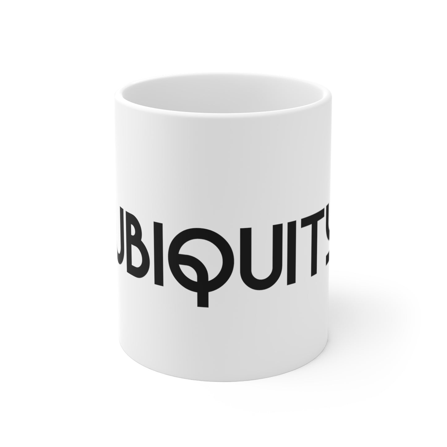 Ubiquity Brand Logo - White Mug 11oz