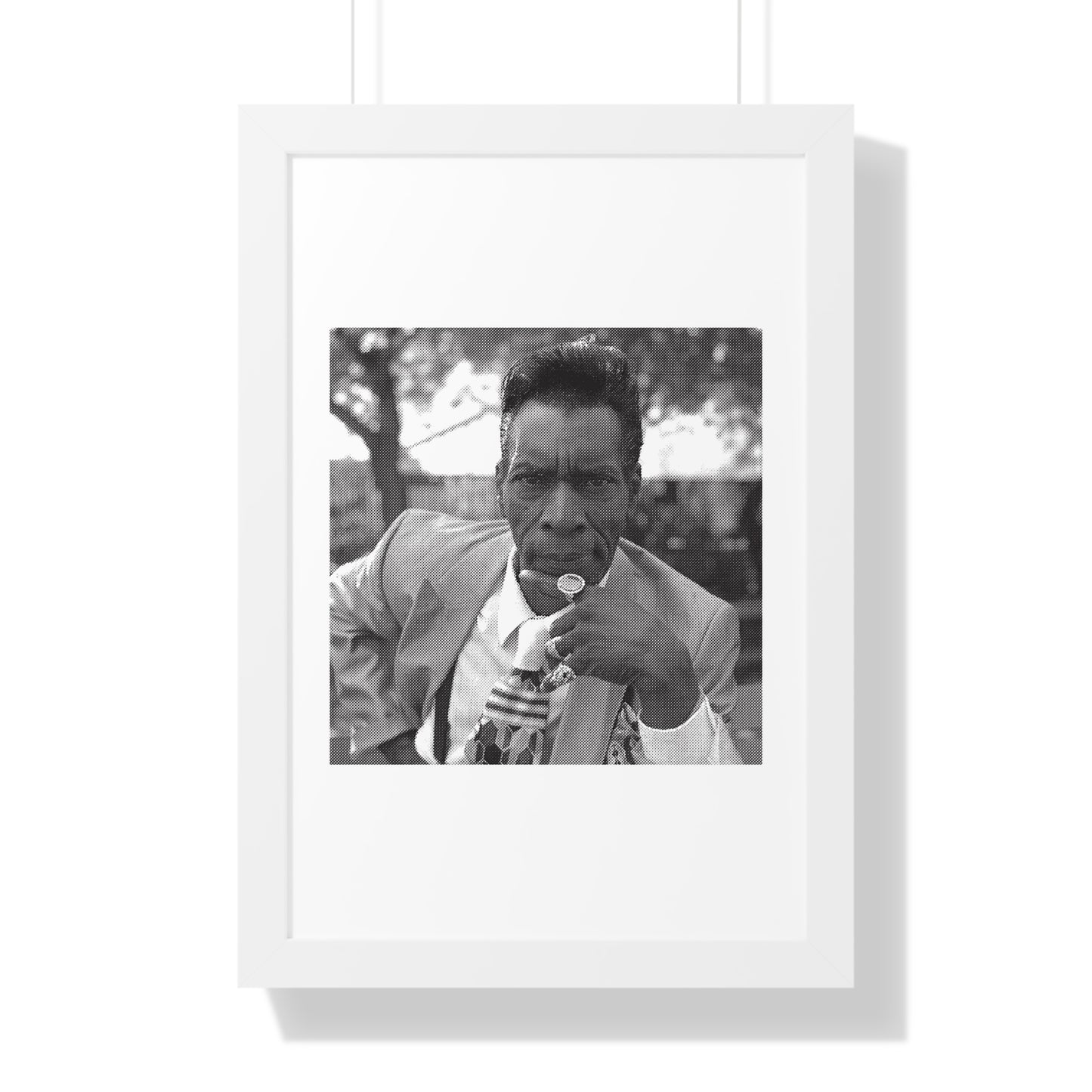 Darondo Portrait Framed Vertical Poster