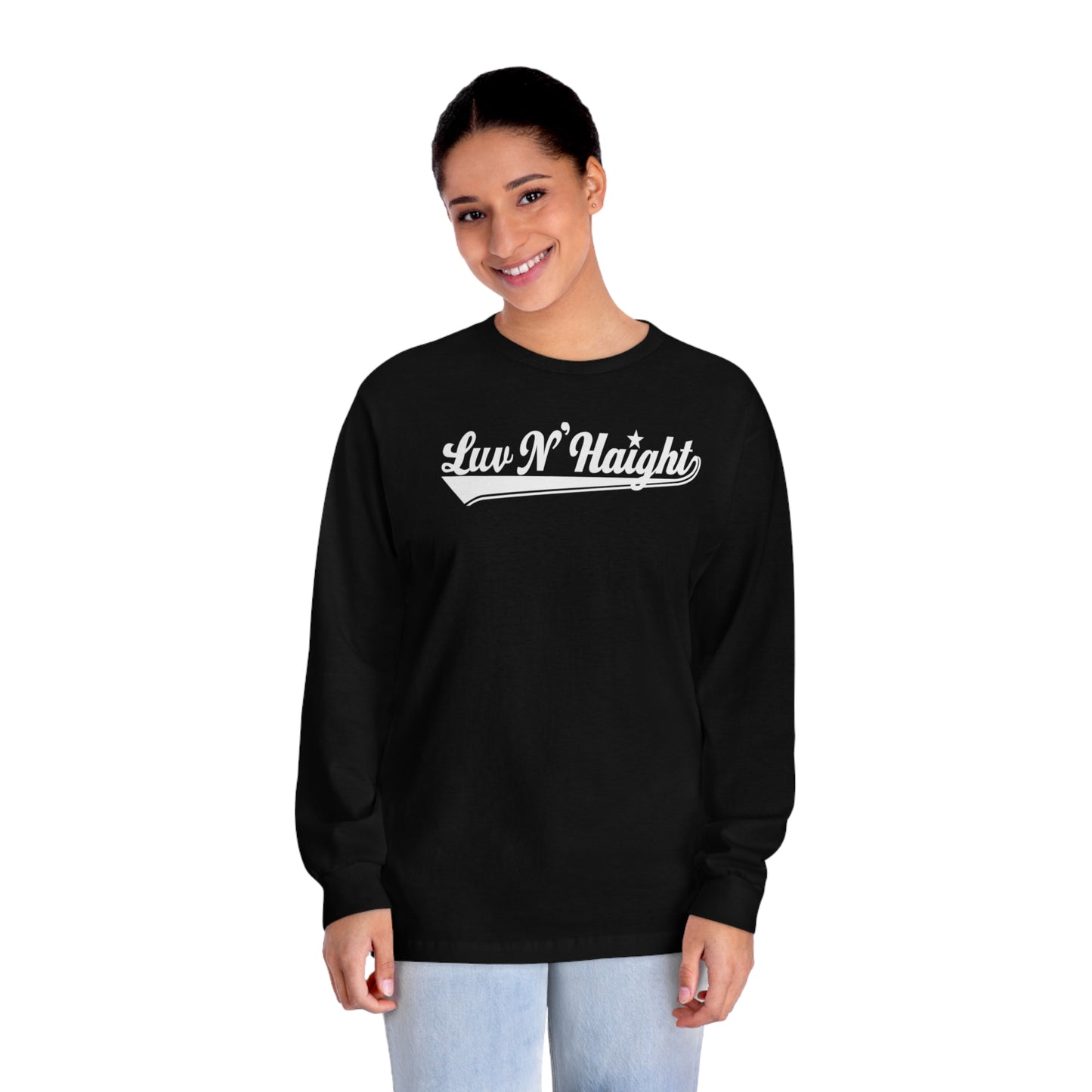Luv N'Haight Logo American Apparel Unisex Classic Long Sleeve T-Shirt