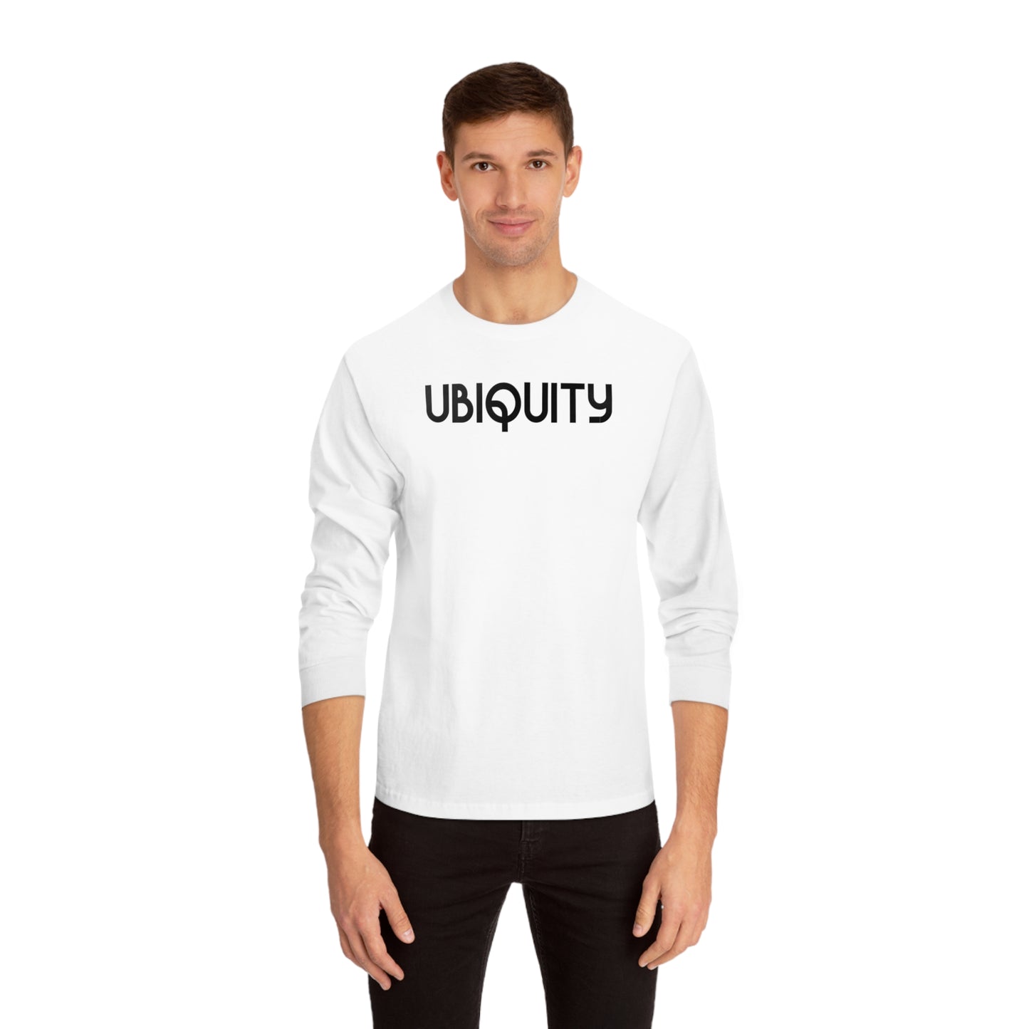 Ubiquity Brand Logo American Apparel Unisex Classic Long Sleeve T-Shirt