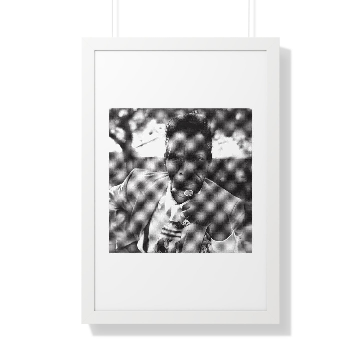Darondo Portrait Framed Vertical Poster