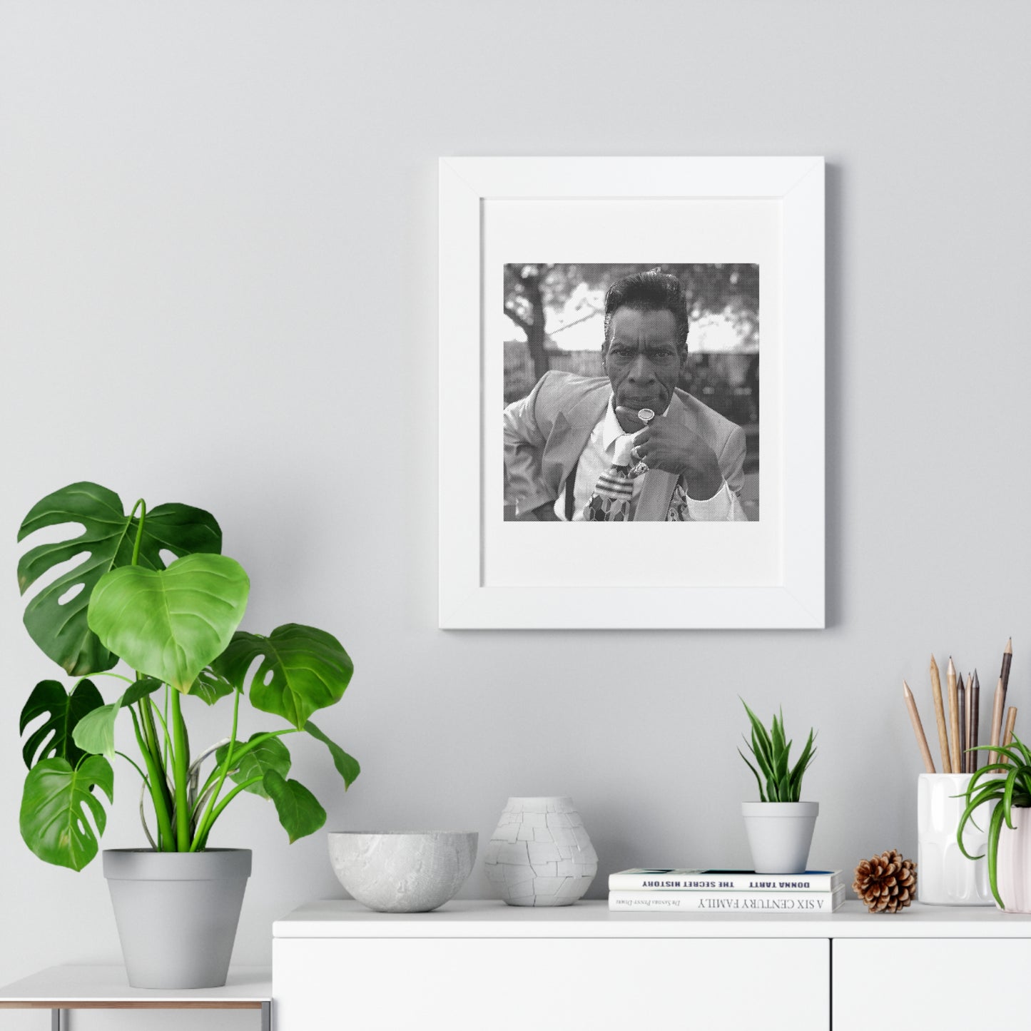 Darondo Portrait Framed Vertical Poster
