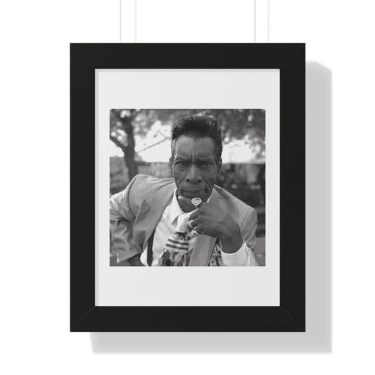Darondo Portrait Framed Vertical Poster