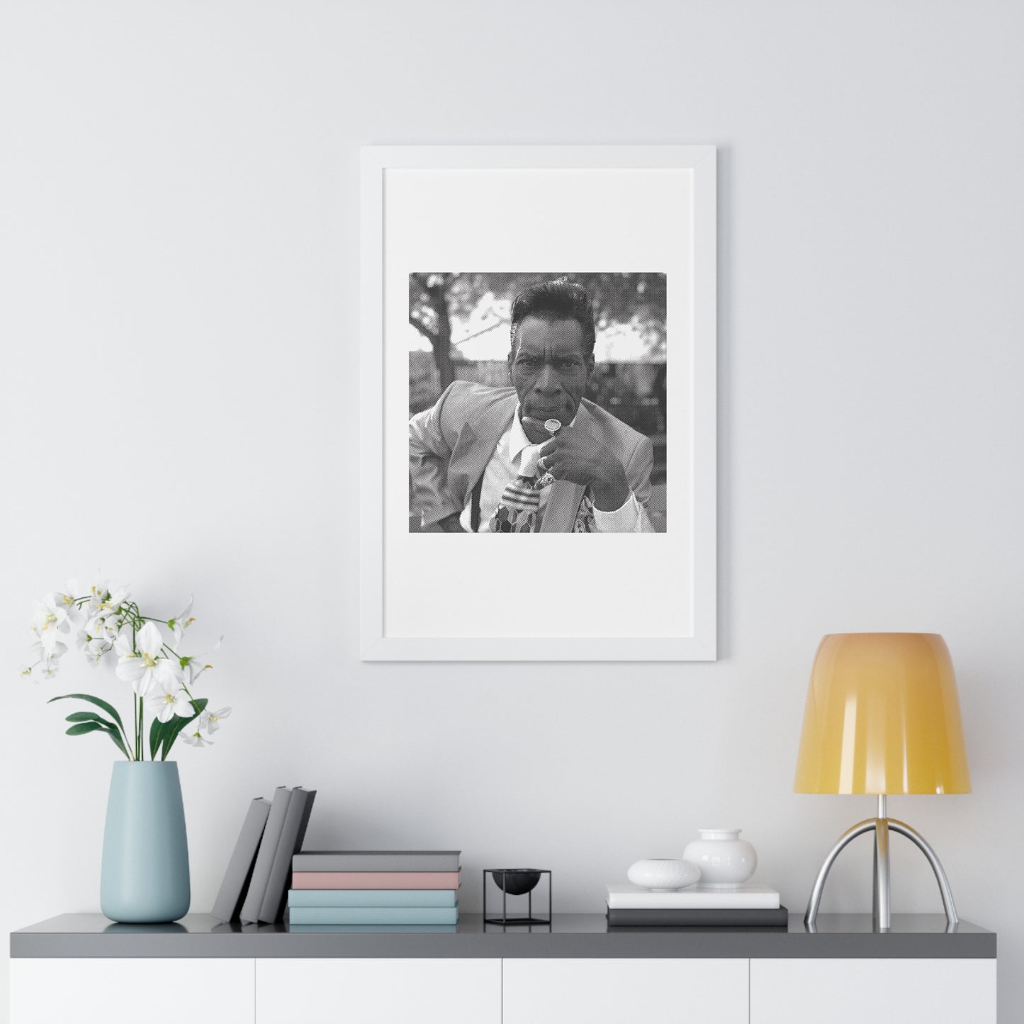 Darondo Portrait Framed Vertical Poster