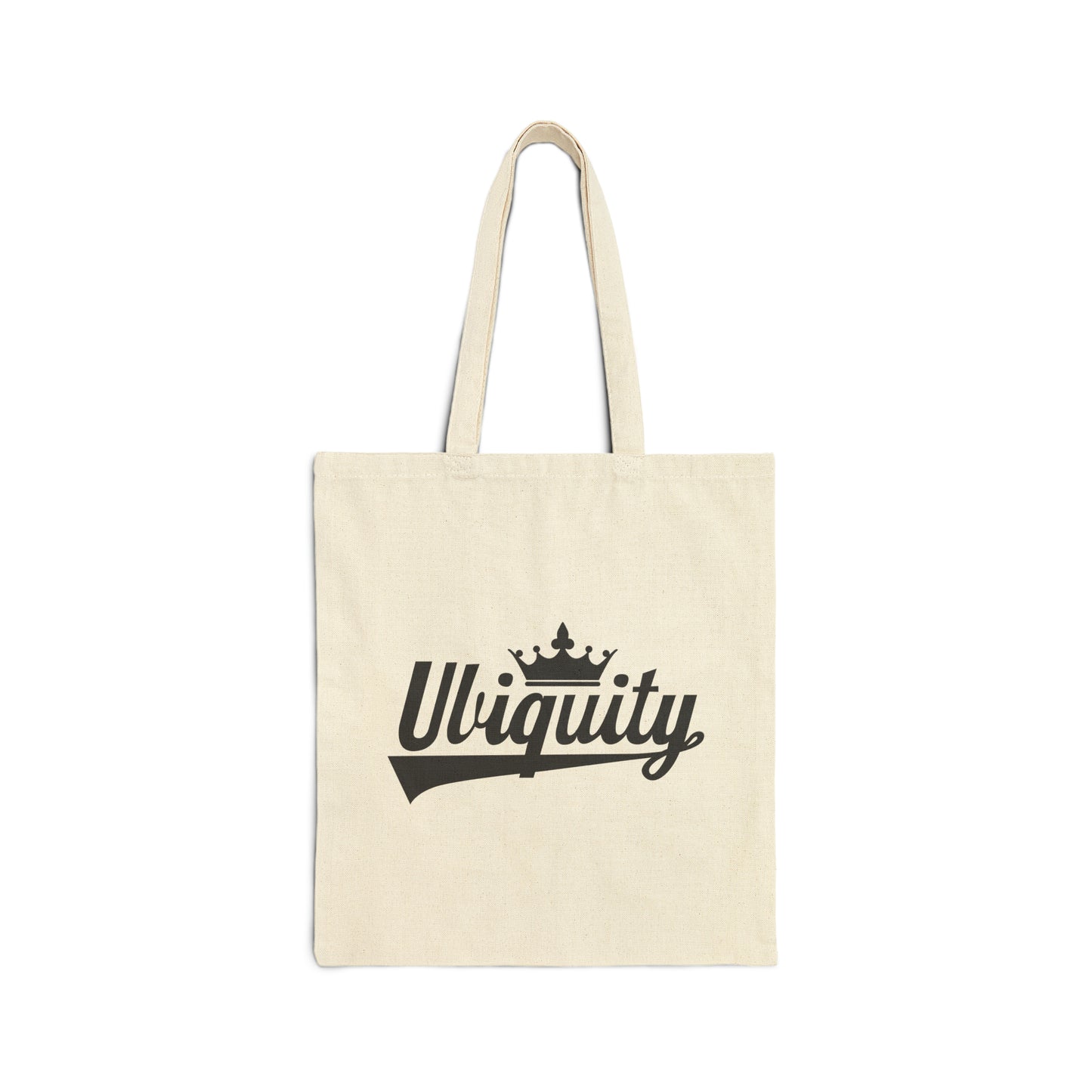 Crown Logo Canvas Tote Bag