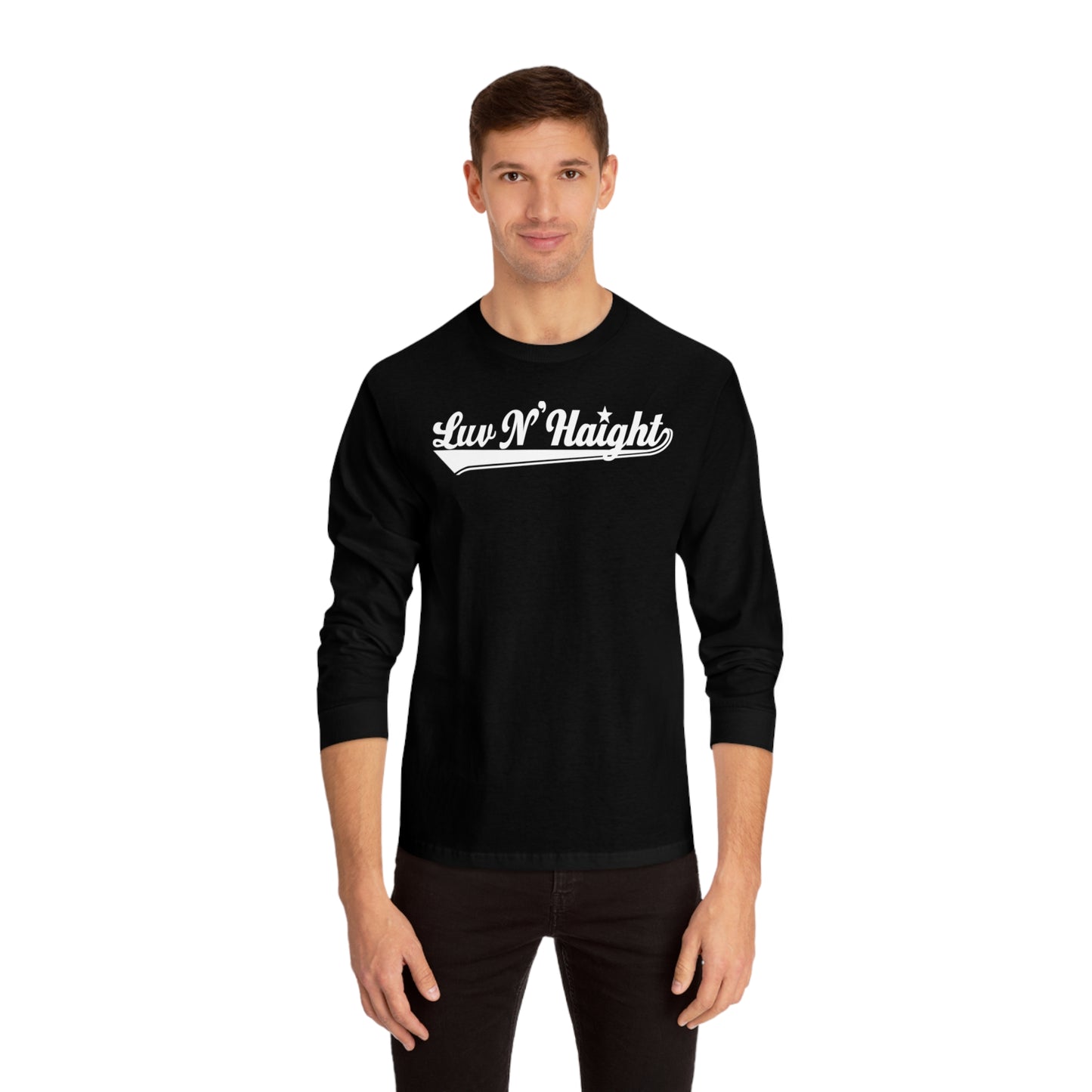 Luv N'Haight Logo American Apparel Unisex Classic Long Sleeve T-Shirt