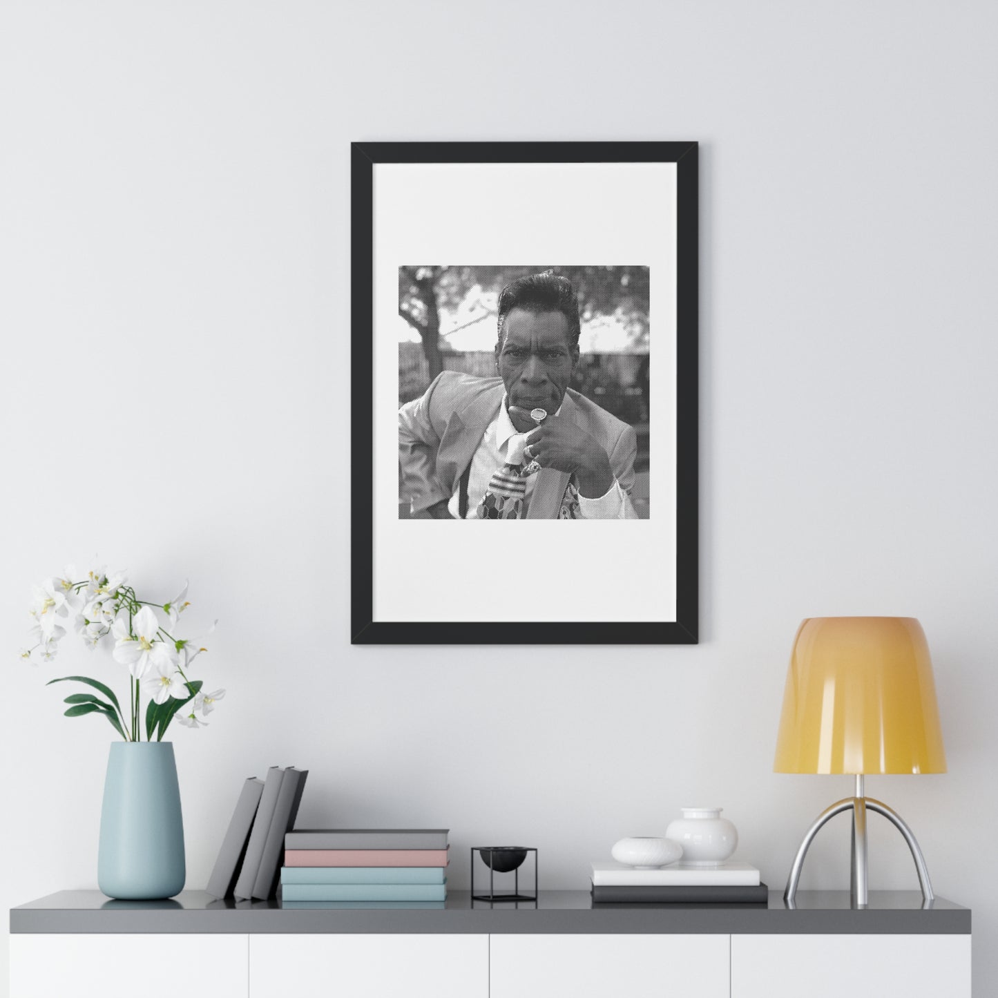 Darondo Portrait Framed Vertical Poster