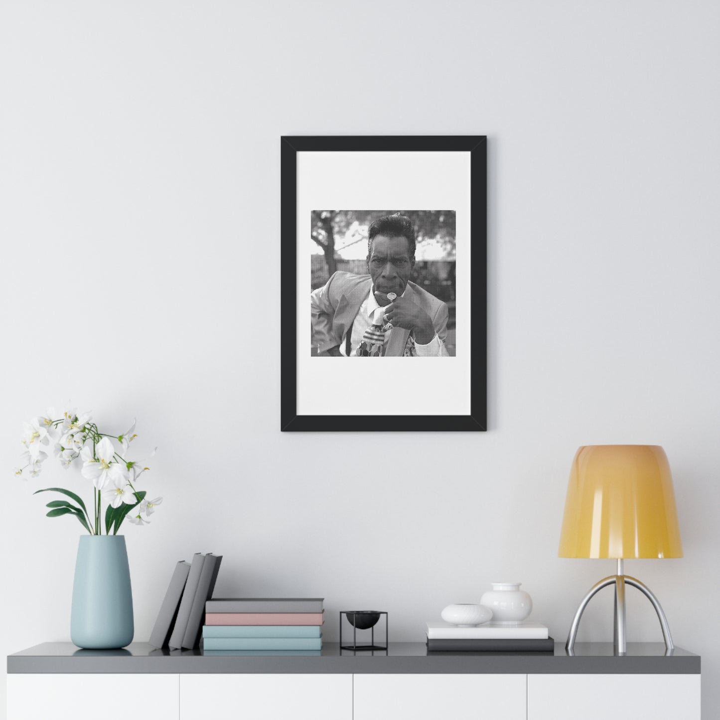 Darondo Portrait Framed Vertical Poster