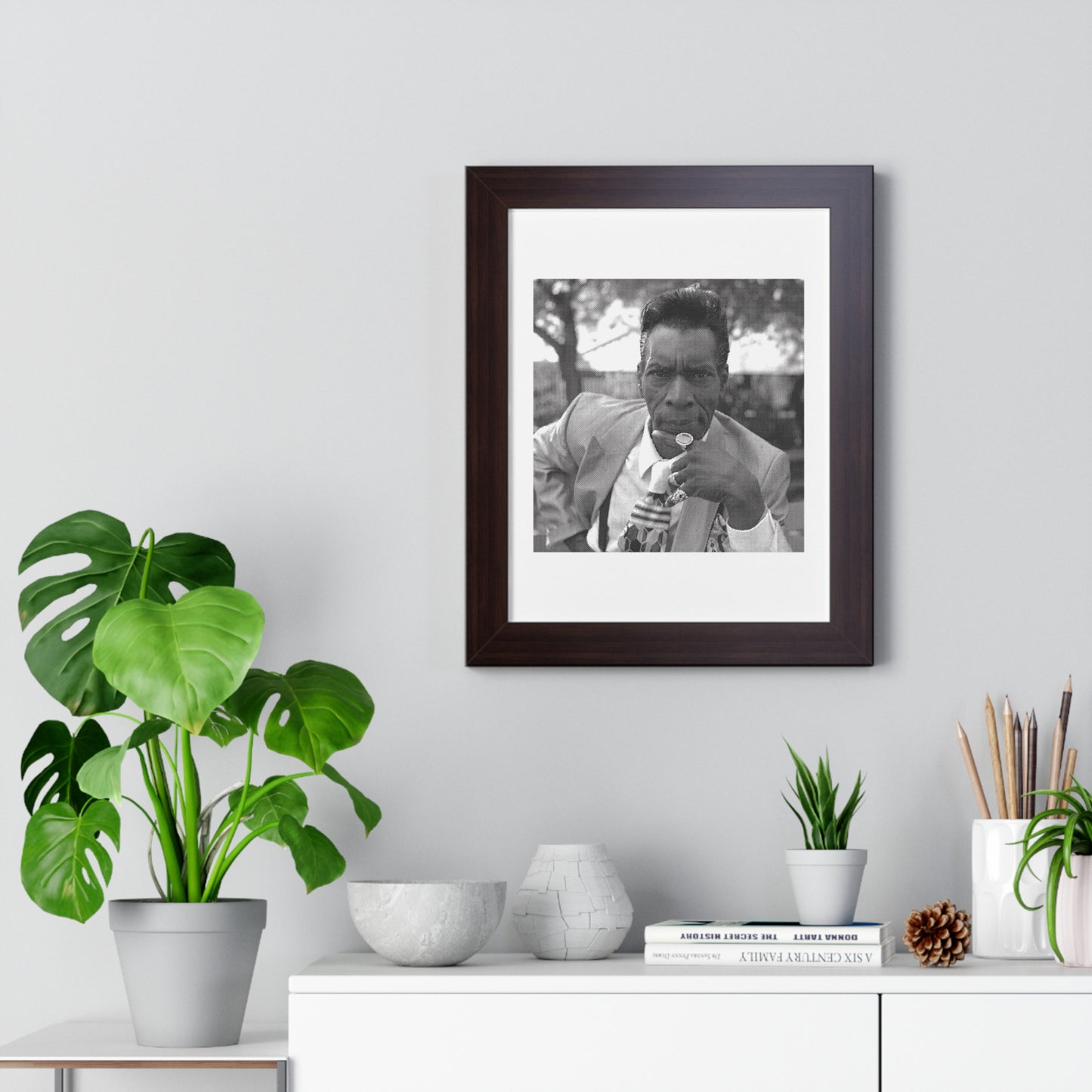 Darondo Portrait Framed Vertical Poster