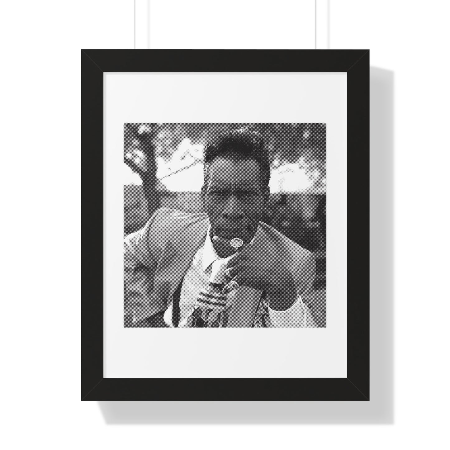 Darondo Portrait Framed Vertical Poster