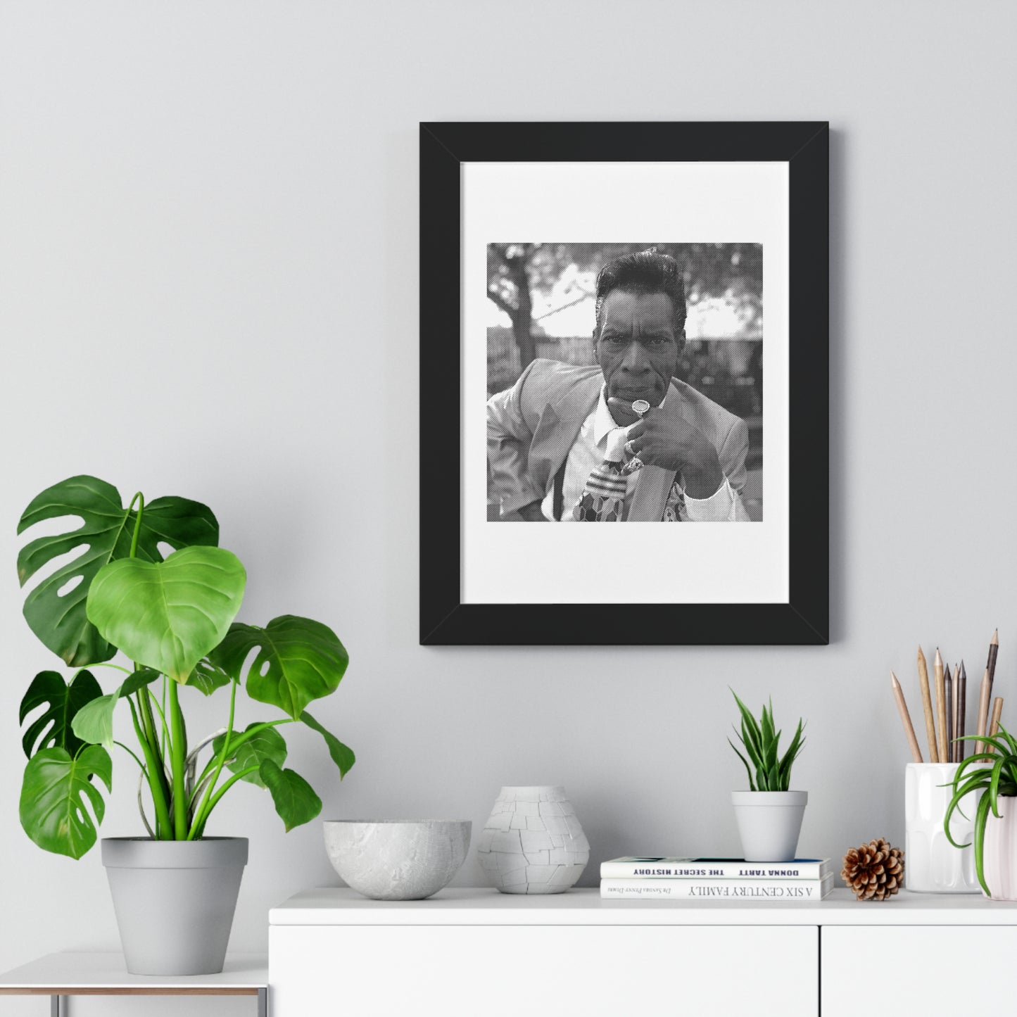 Darondo Portrait Framed Vertical Poster