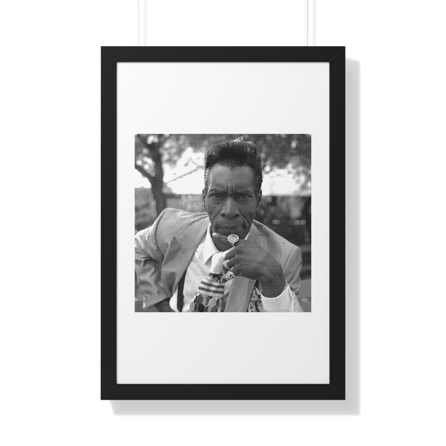 Darondo Portrait Framed Vertical Poster