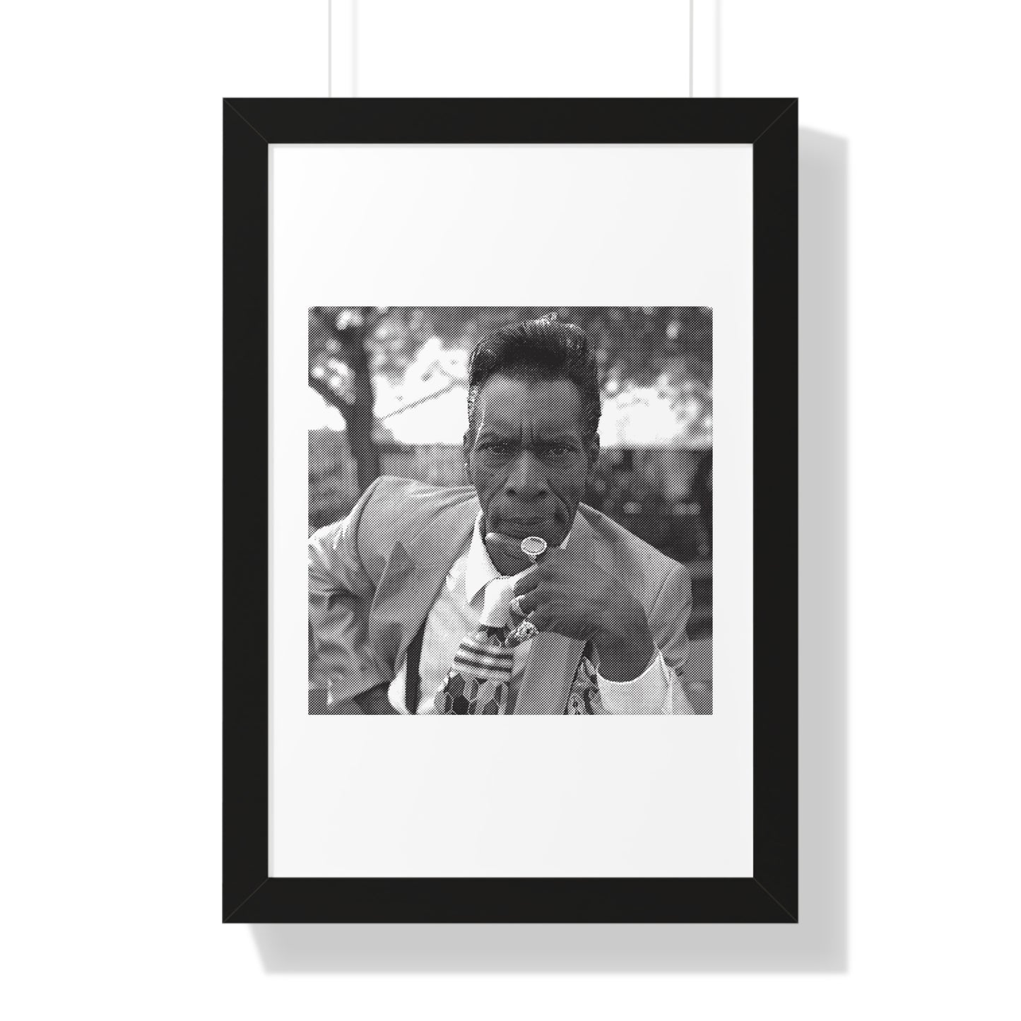 Darondo Portrait Framed Vertical Poster