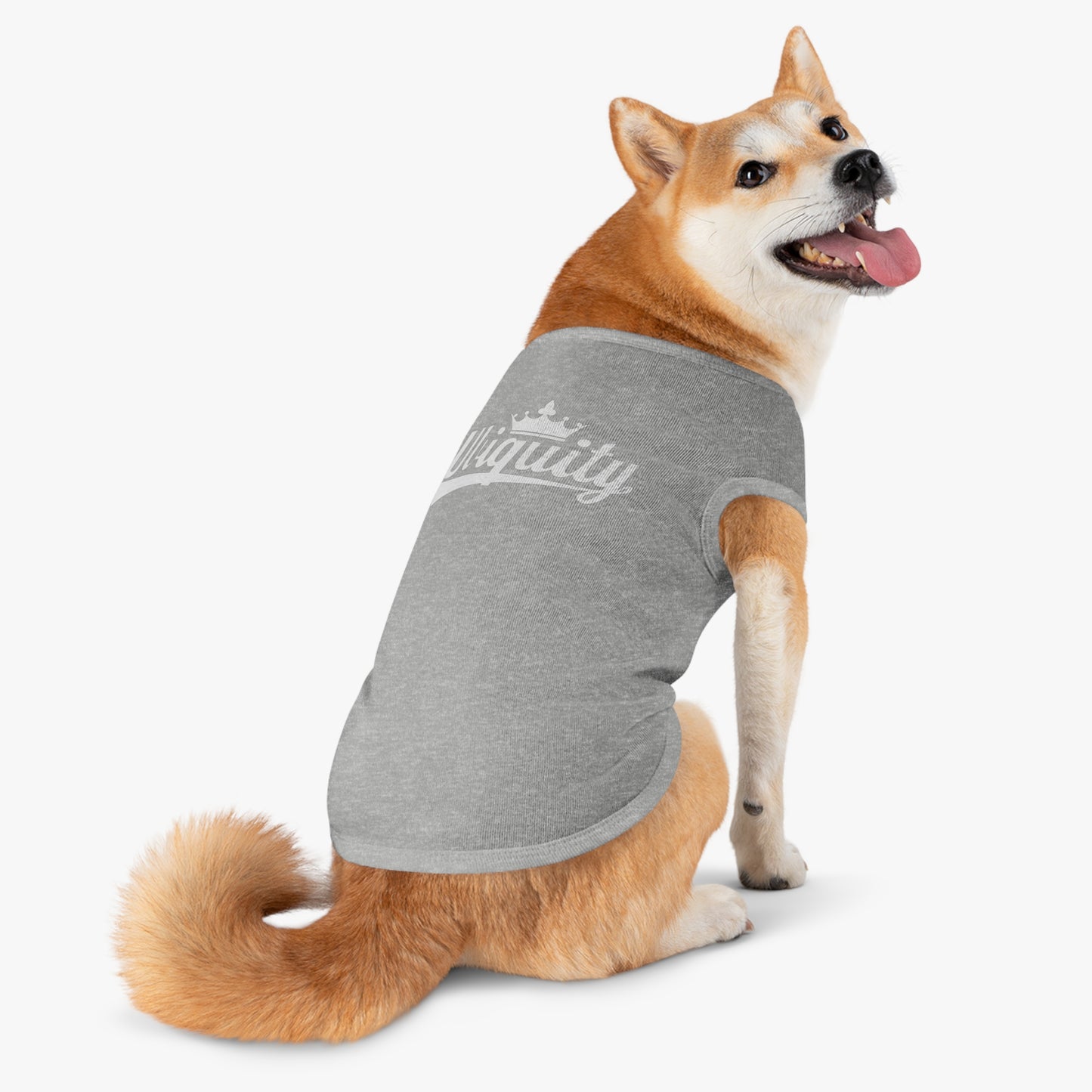 White Crown Pet Tank Top