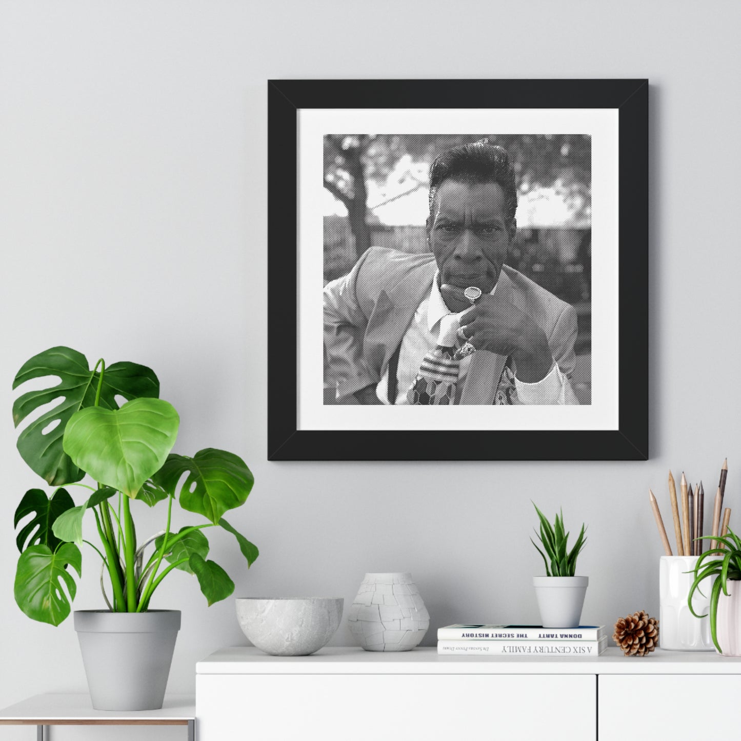 Darondo Portrait Framed Vertical Poster