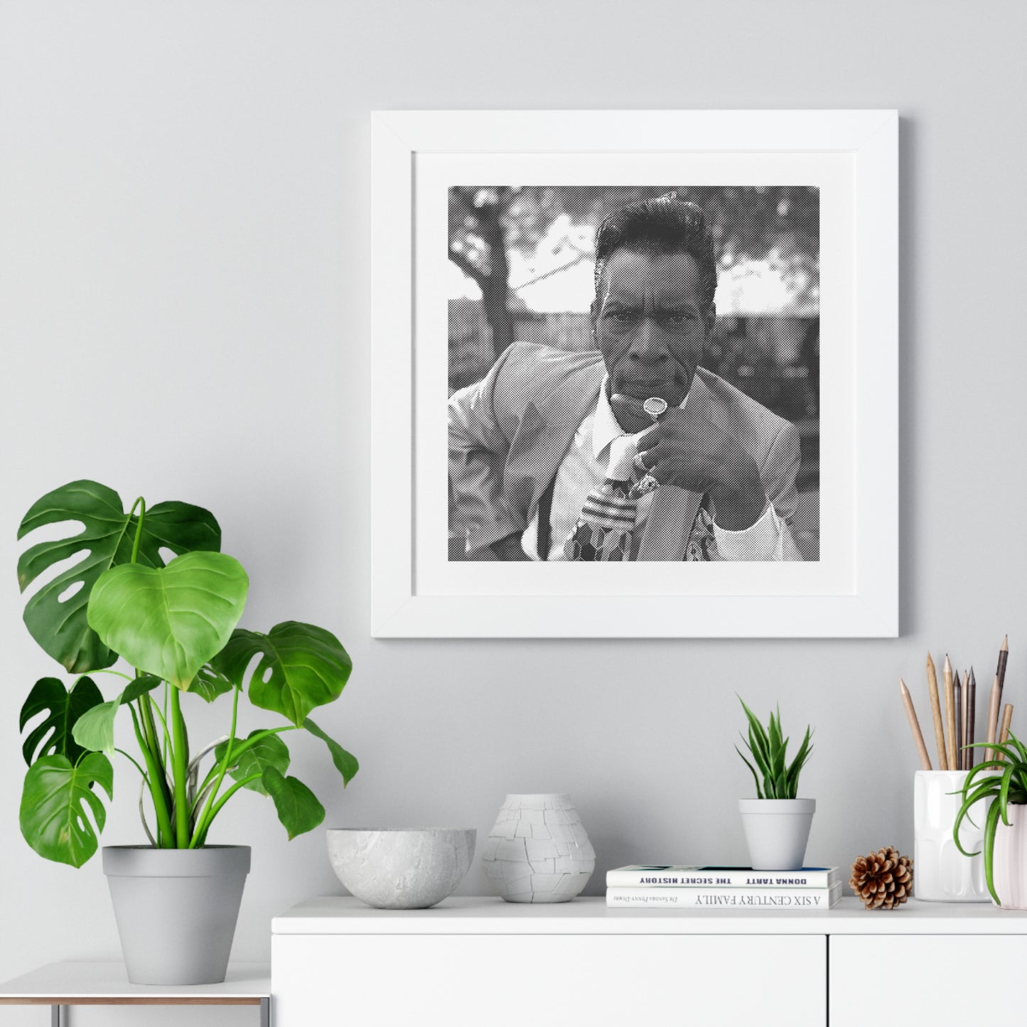 Darondo Portrait Framed Vertical Poster