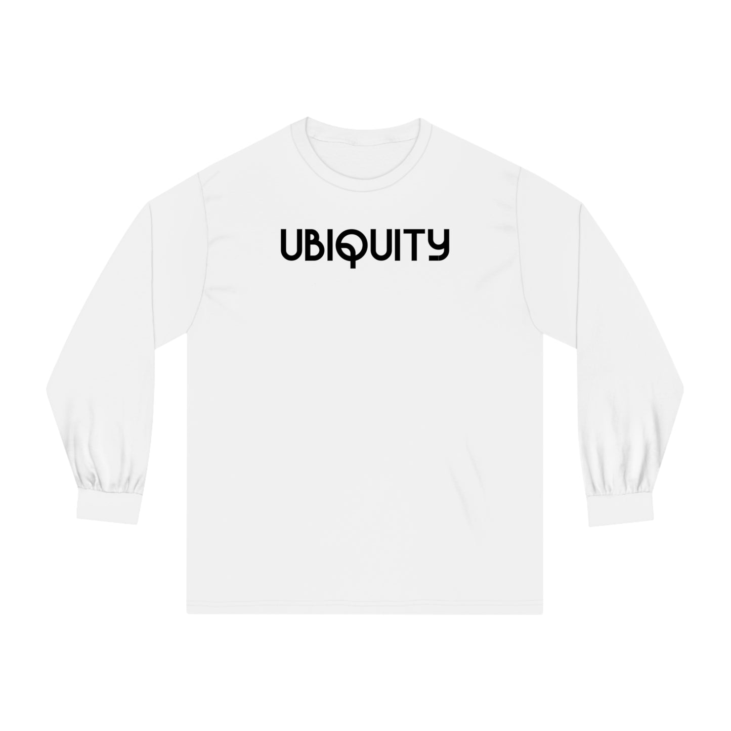 Ubiquity Brand Logo American Apparel Unisex Classic Long Sleeve T-Shirt