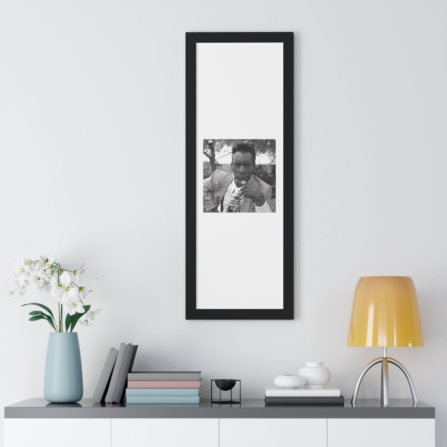 Darondo Portrait Framed Vertical Poster