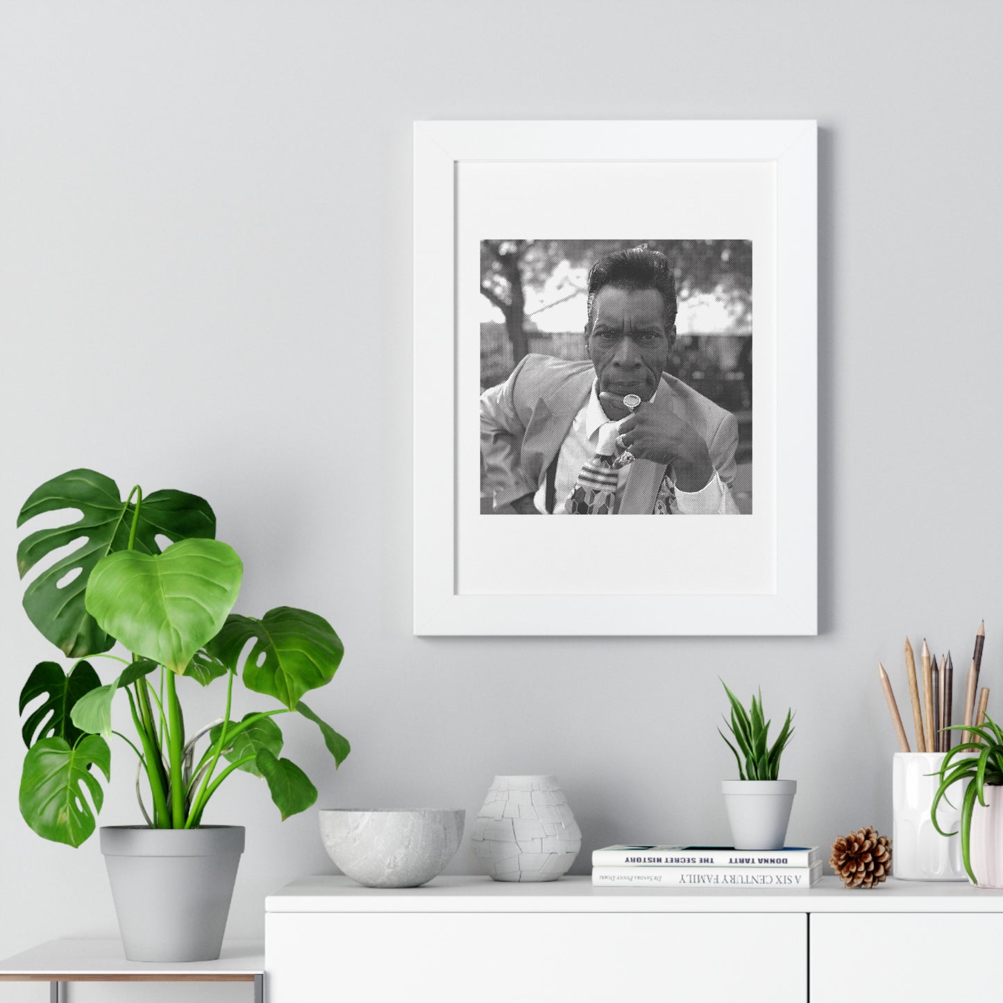 Darondo Portrait Framed Vertical Poster