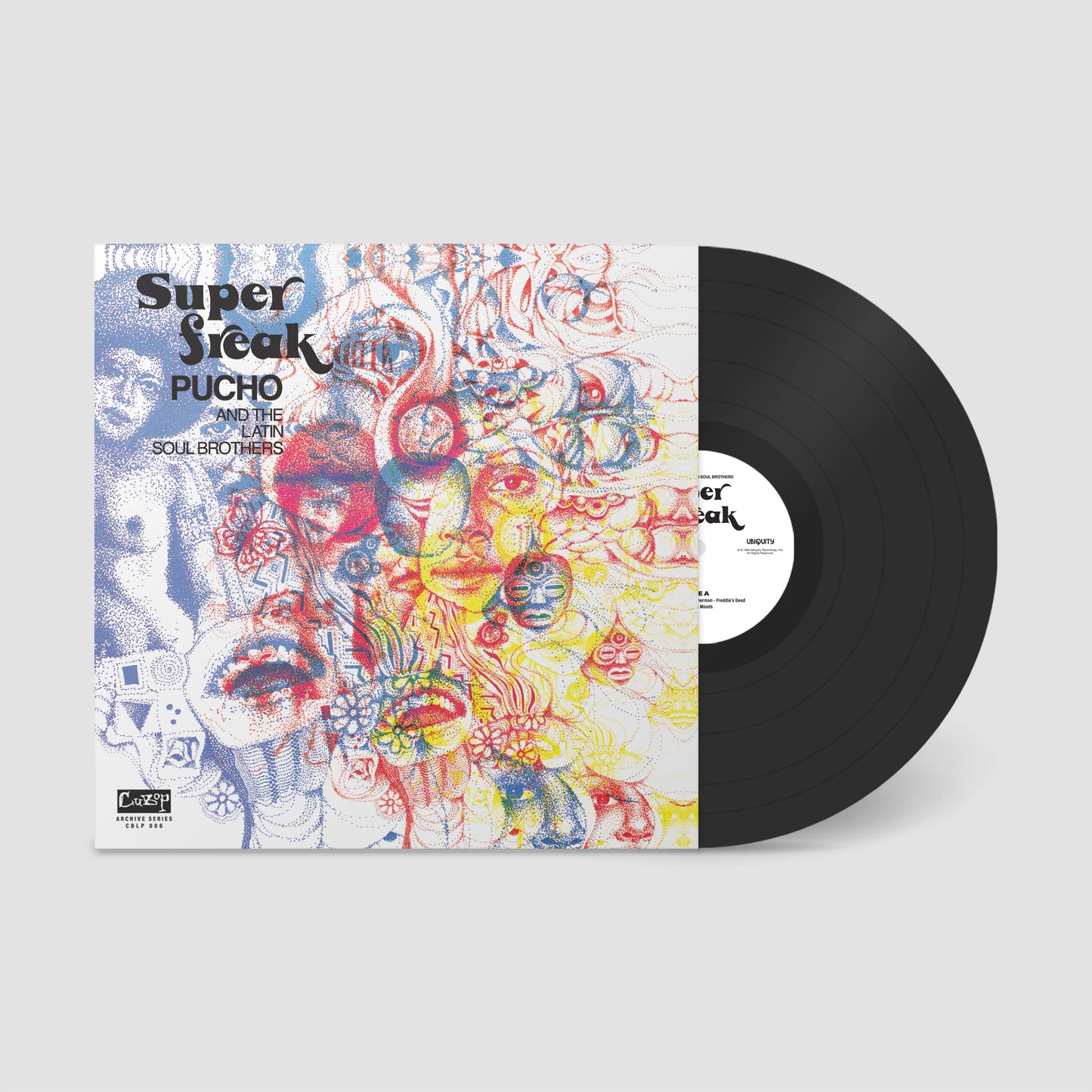 Pucho and His Latin Soul Brothers "Super Freak" LP