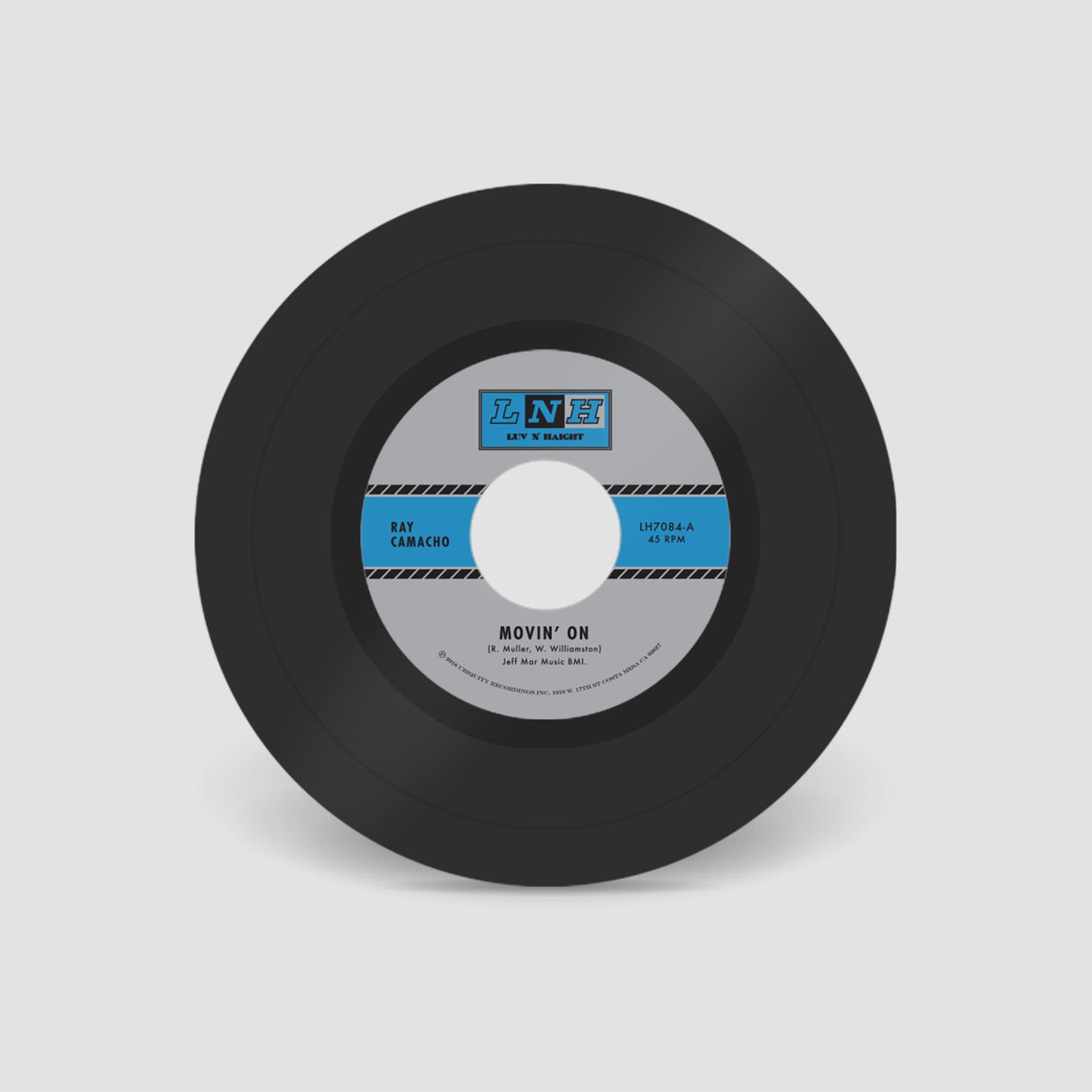 Ray Camacho "Movin' On b/w Si Si Puede" 7 Inch
