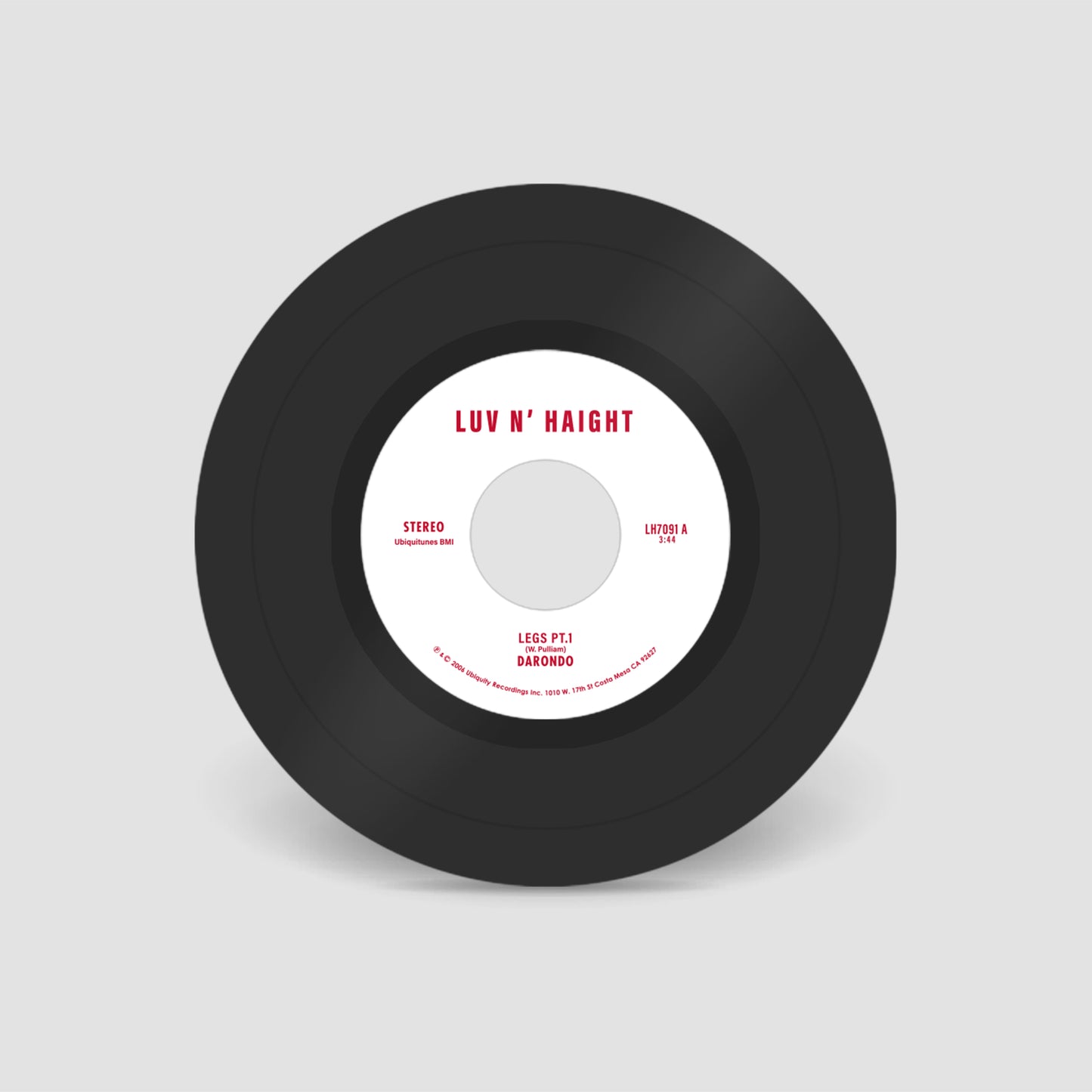 Darondo "Legs Pt.1 b/w Let My People Go" 7 Inch