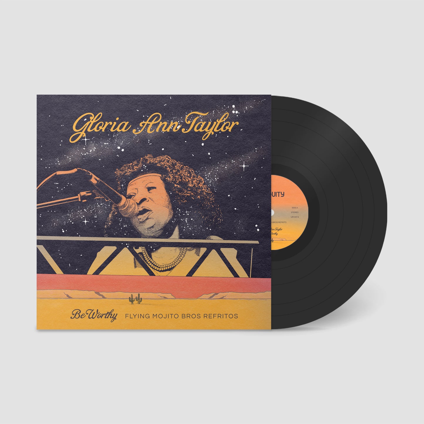 Gloria Ann Taylor & Flying Mojito Bros "Be Worthy (Flying Mojito Refritos)" LP