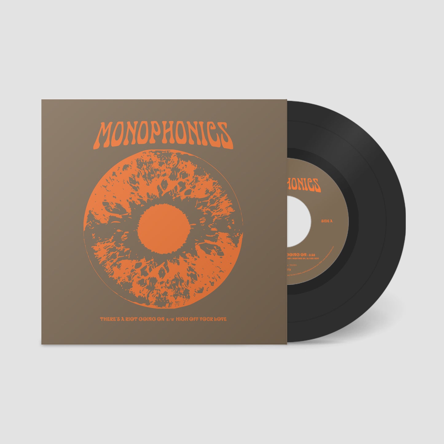 Monophonics "There's A Riot Going On" 7 Inch