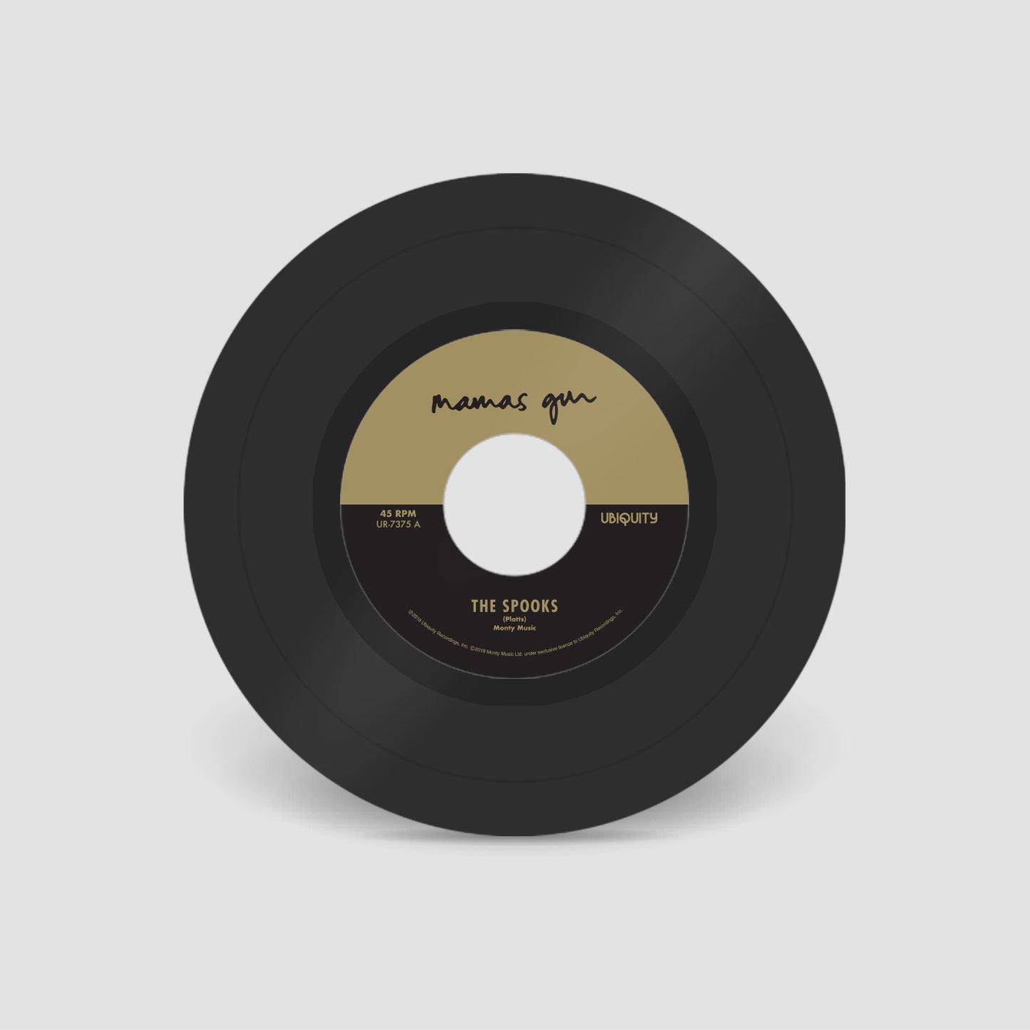 Mamas Gun "The Spooks b/w Golden Days" 7 Inch