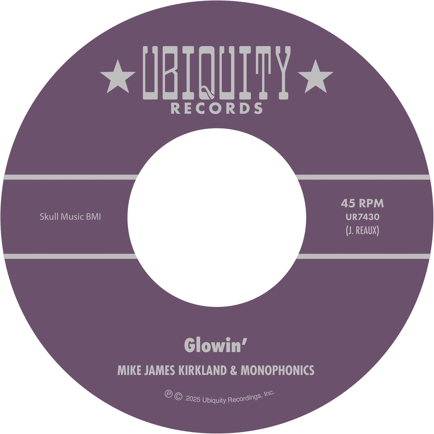 Mike James Kirkland & Monphonics "Glowin'" 7 Inch