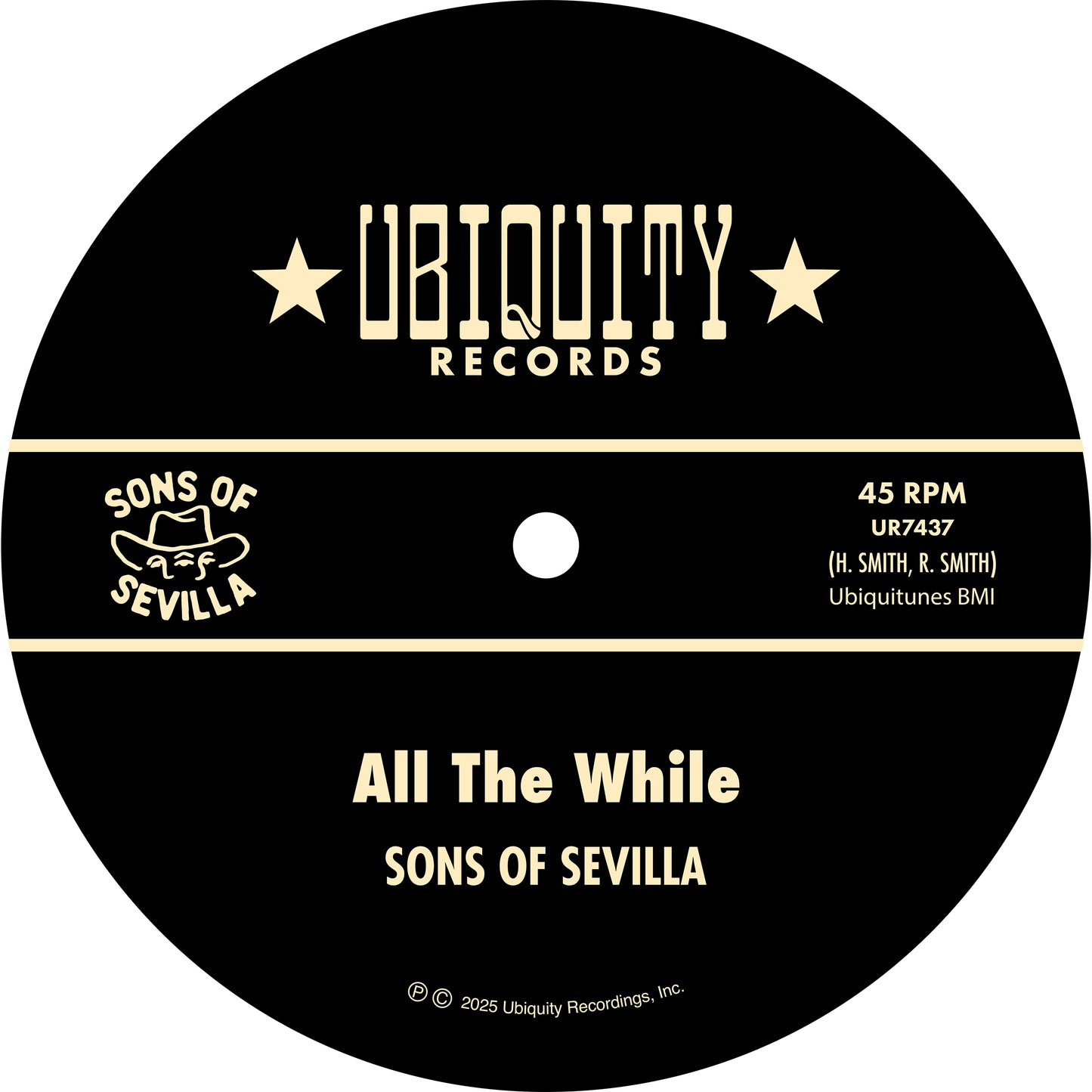Sons Of Sevilla "All The While" 7in