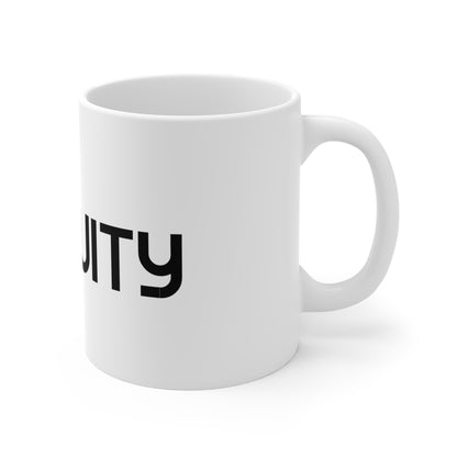Ubiquity Brand Logo - White Mug 11oz