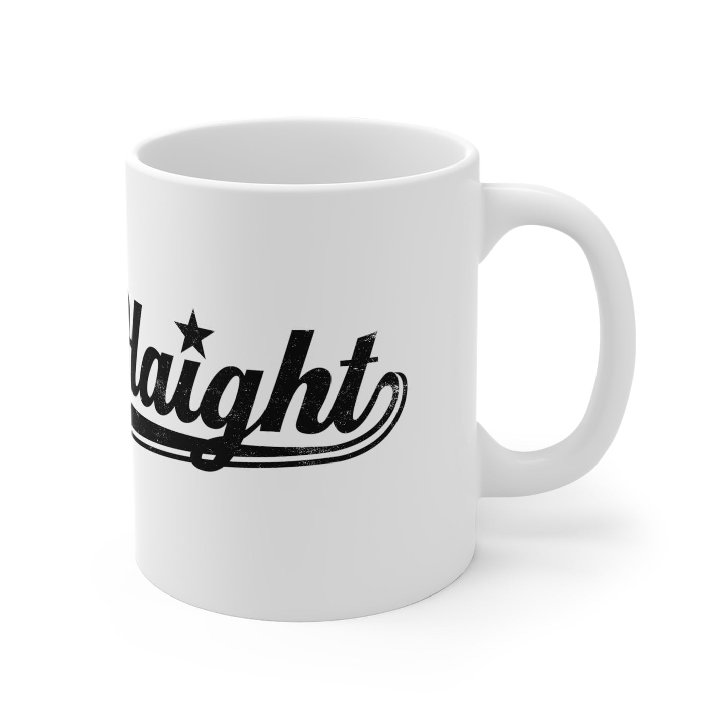 Luv N'Haight Logo - White Mug 11oz