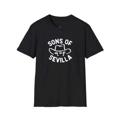 USA - Sons of Sevilla Cowboy Hat Center Tee