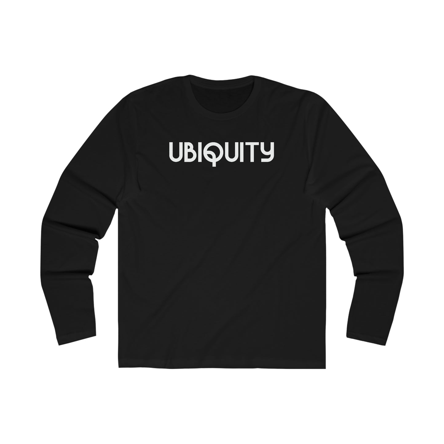 Ubiquity Brand Logo - Men's Long Sleeve Crew Tee