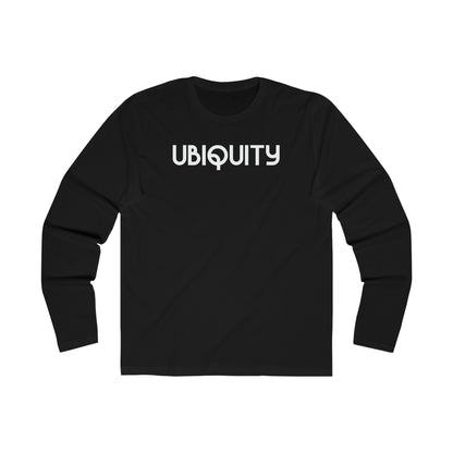 Ubiquity Brand Logo - Men's Long Sleeve Crew Tee