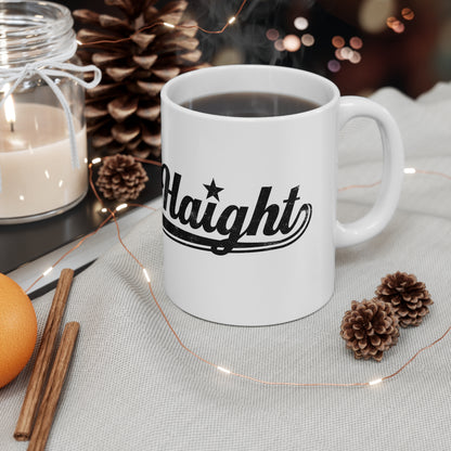 Luv N'Haight Logo - White Mug 11oz