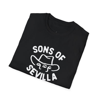 USA - Sons of Sevilla Cowboy Hat Center Tee