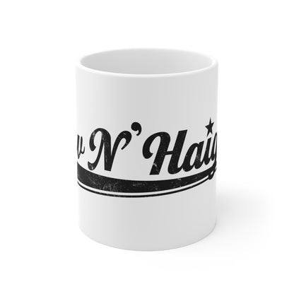 Luv N'Haight Logo - White Mug 11oz