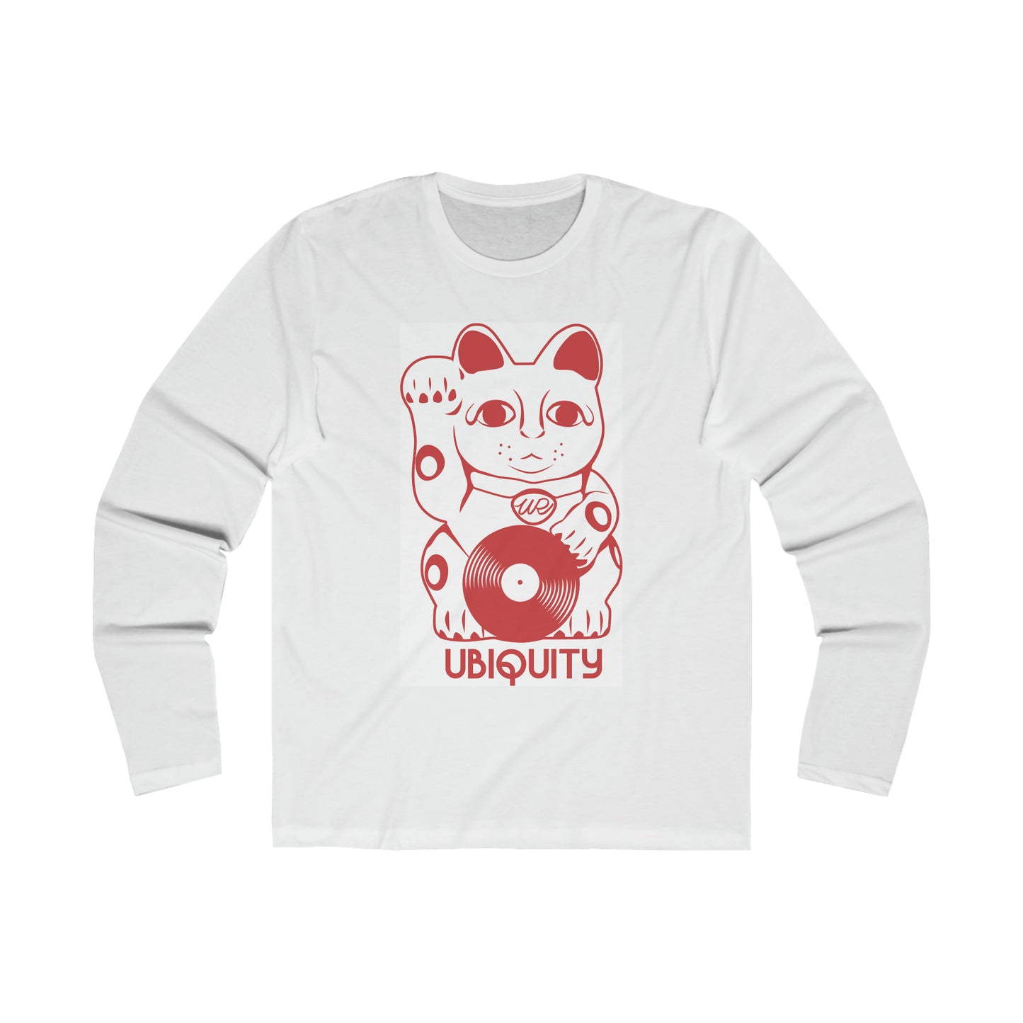 Cool Cat Logo - Men's Long Sleeve Crew Tee