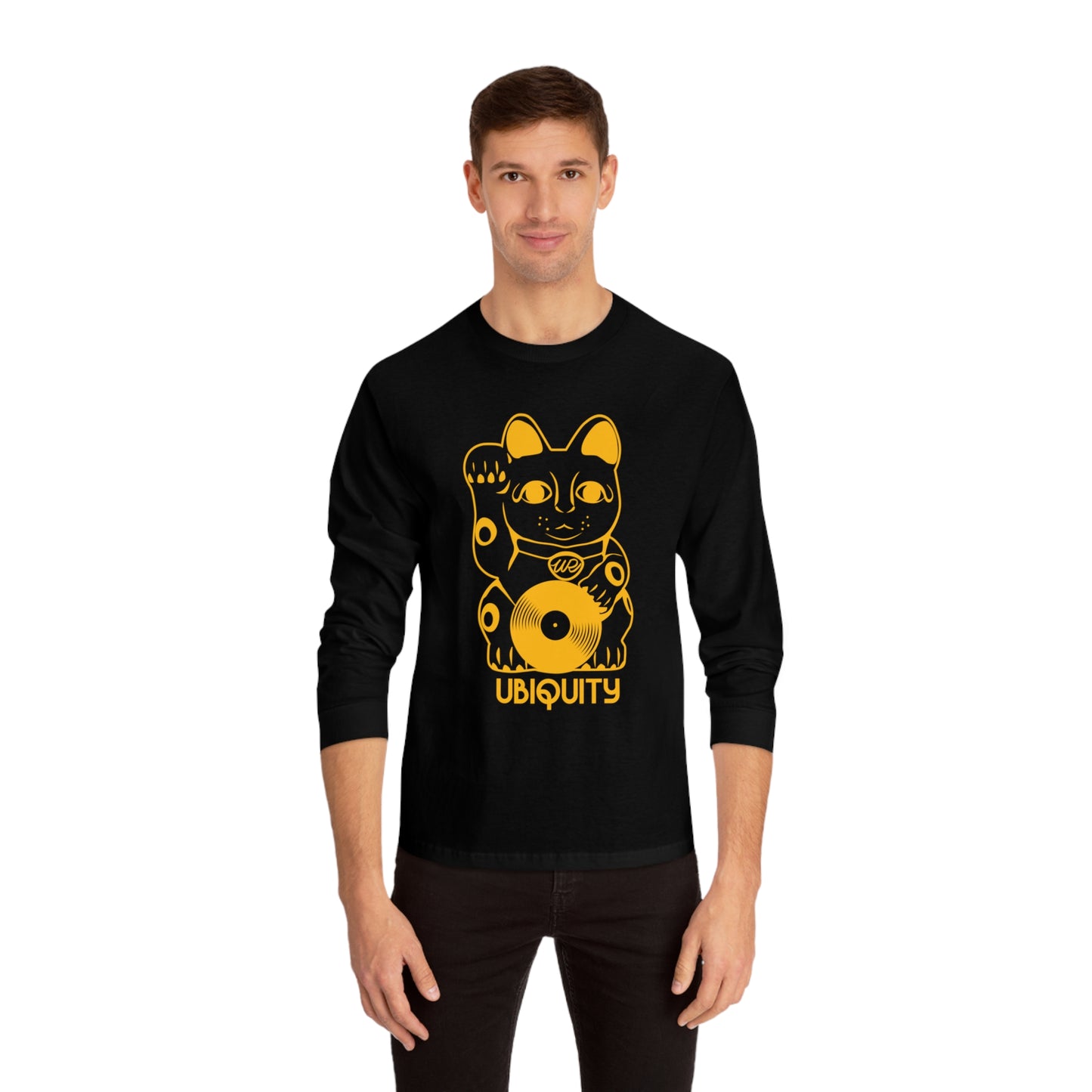 Cool Cat Logo American Apparel Unisex Classic Long Sleeve T-Shirt