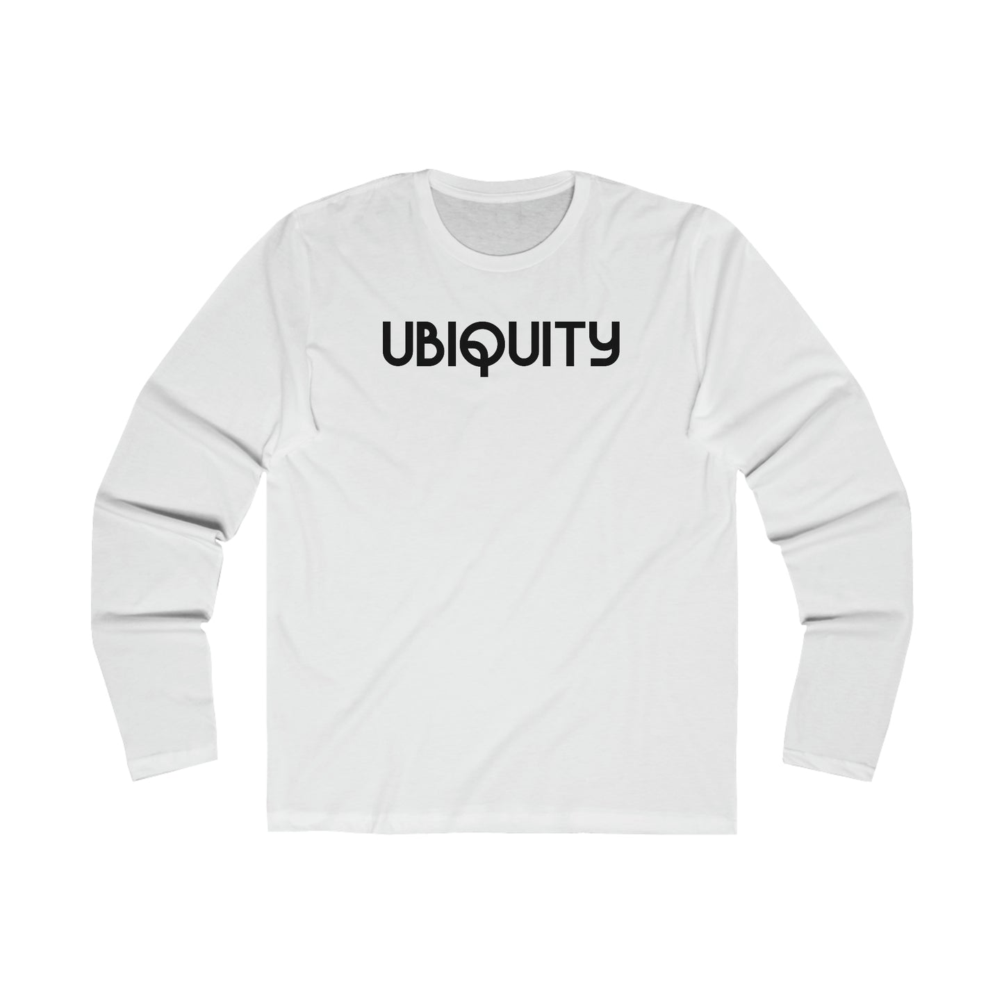 Ubiquity Brand Logo - Men's Long Sleeve Crew Tee