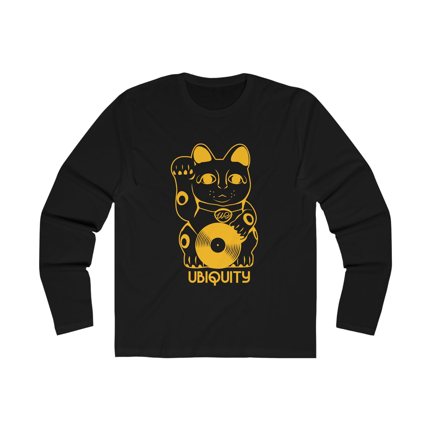 Cool Cat Logo - Men's Long Sleeve Crew Tee