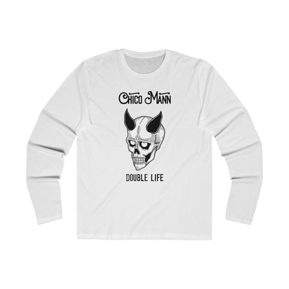 Chico Mann Double Life - Men's Long Sleeve Crew Tee