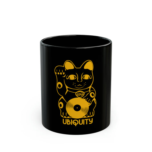 Cool Cat Logo - Black Mug (11oz)