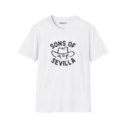 USA - Sons of Sevilla Cowboy Hat Center Tee