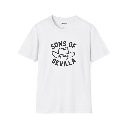 USA - Sons of Sevilla Cowboy Hat Center Tee