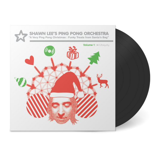 Shawn Lee's Ping Pong Orchestra "A Very Ping Pong Christmas: Funky Treats From Santa's Bag" LP"